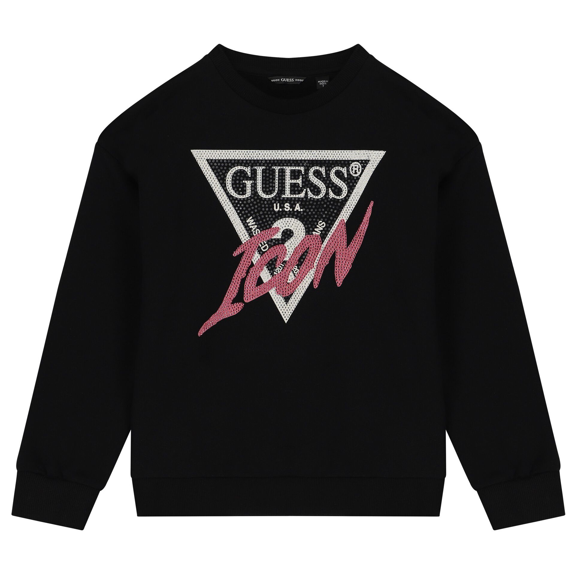 Guess icon logo sweatshirt discount