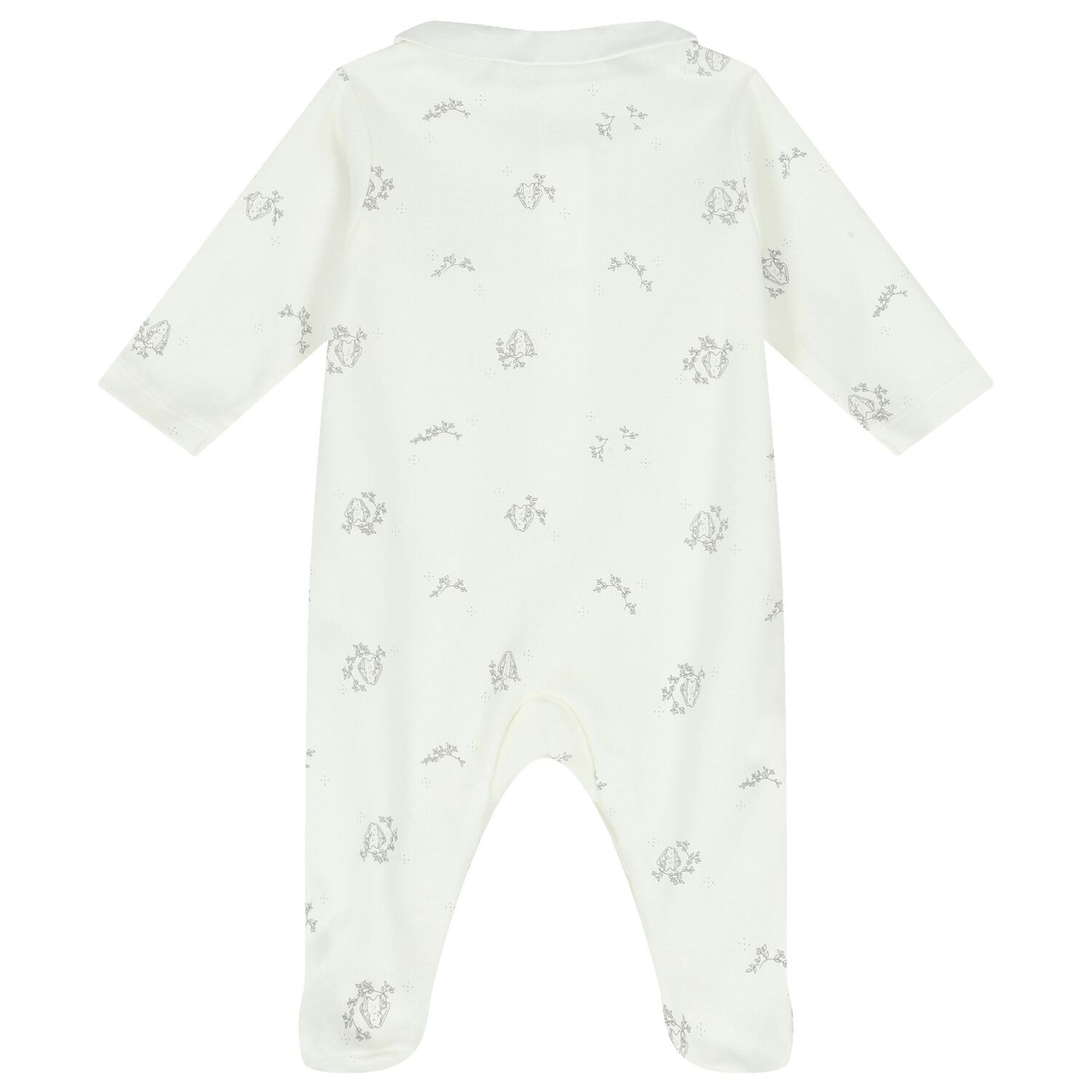 Ivory Rabbit Babygrow, 1, hi-res image number null
