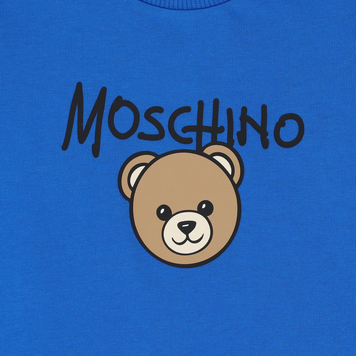 Younger  Blue Teddy Bear Logo T-Shirt, 3, hi-res