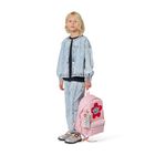 Girls Pink Logo Backpack, 1, hi-res