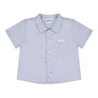 Baby Boys Blue Logo Shorts Set, 1, hi-res