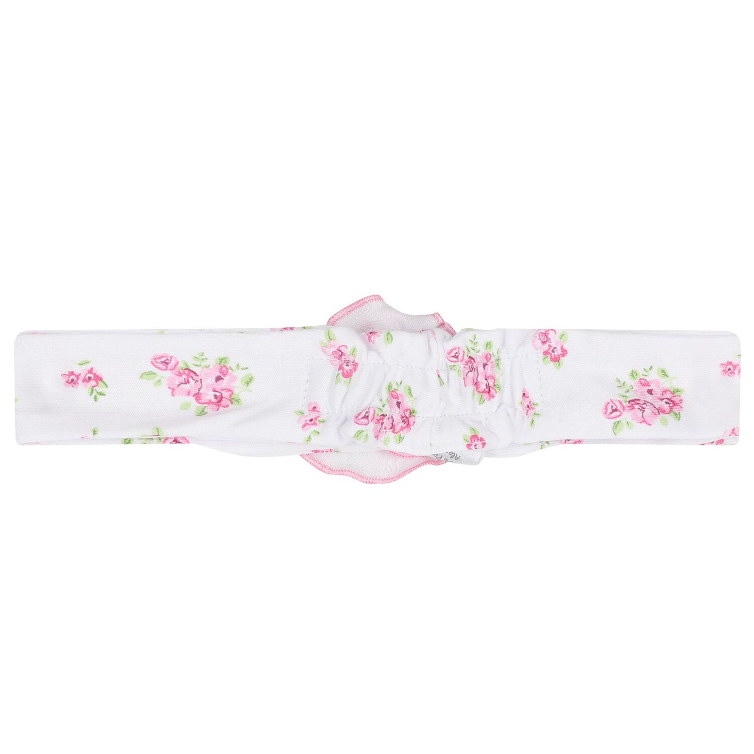 Baby Girls White & Pink Roses & Blooms Headband, 1, hi-res image number null