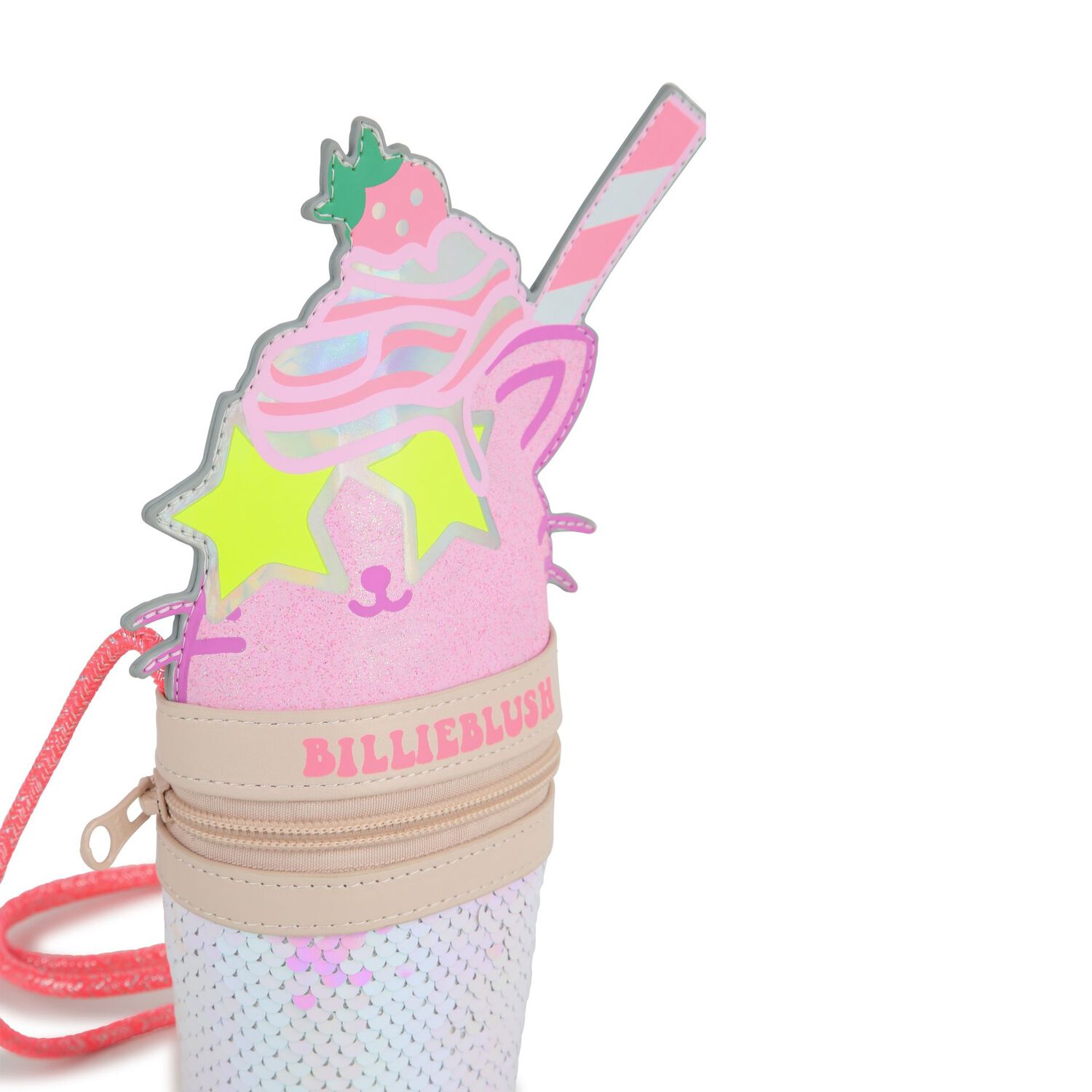 Girls Pink Ice Cream Bag Bag, 1, hi-res