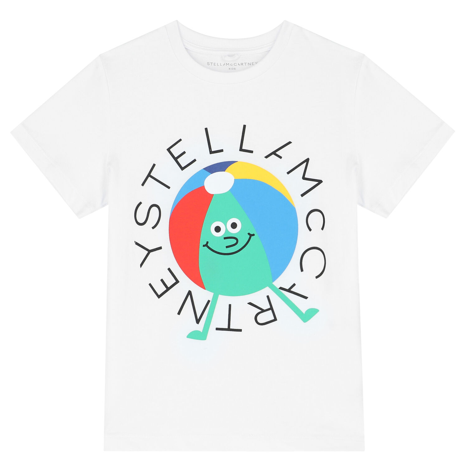 تيشيرت بالشعار باللون الأبيض للأولاد , 1, hi-res image number null