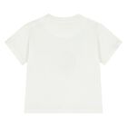 Younger Boys Ivory T-Shirt, 1, hi-res