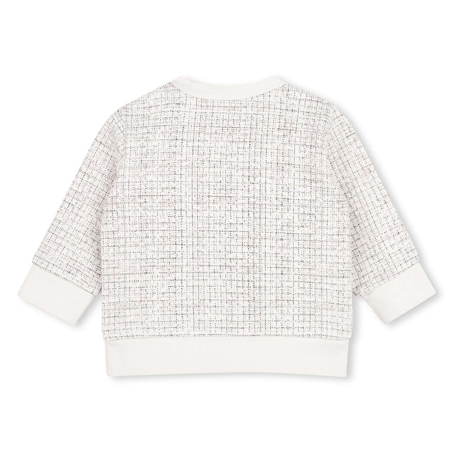 Younger Boys Ivory Logo Sweatshirt, 1, hi-res