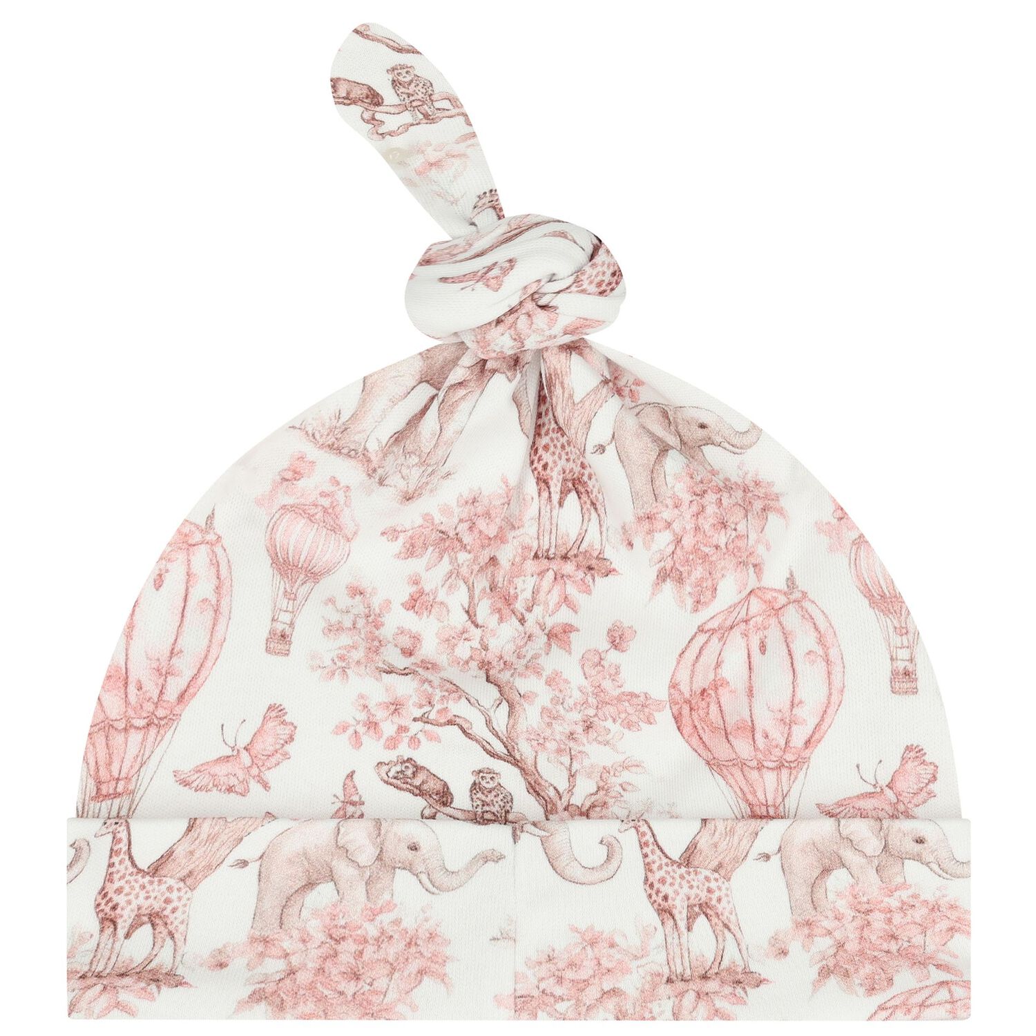 Baby Girls White & Pink Africa Babygrow Gift Set  , 1, hi-res