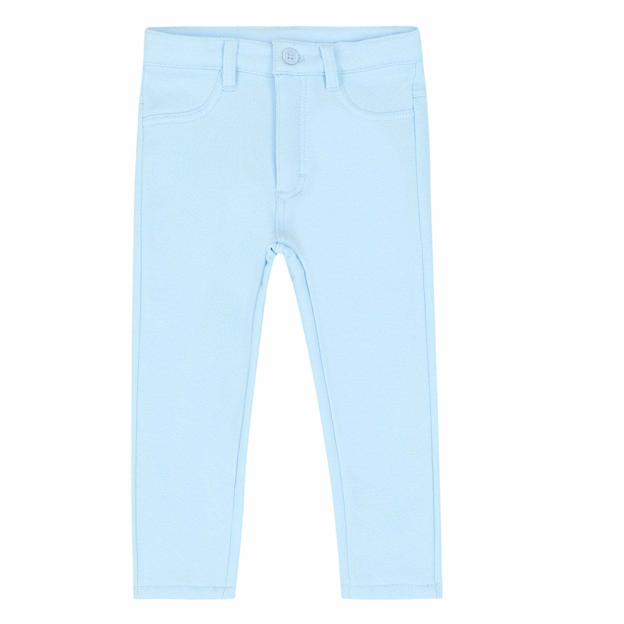 Tutto Piccolo Boys Blue Cotton Trousers 
