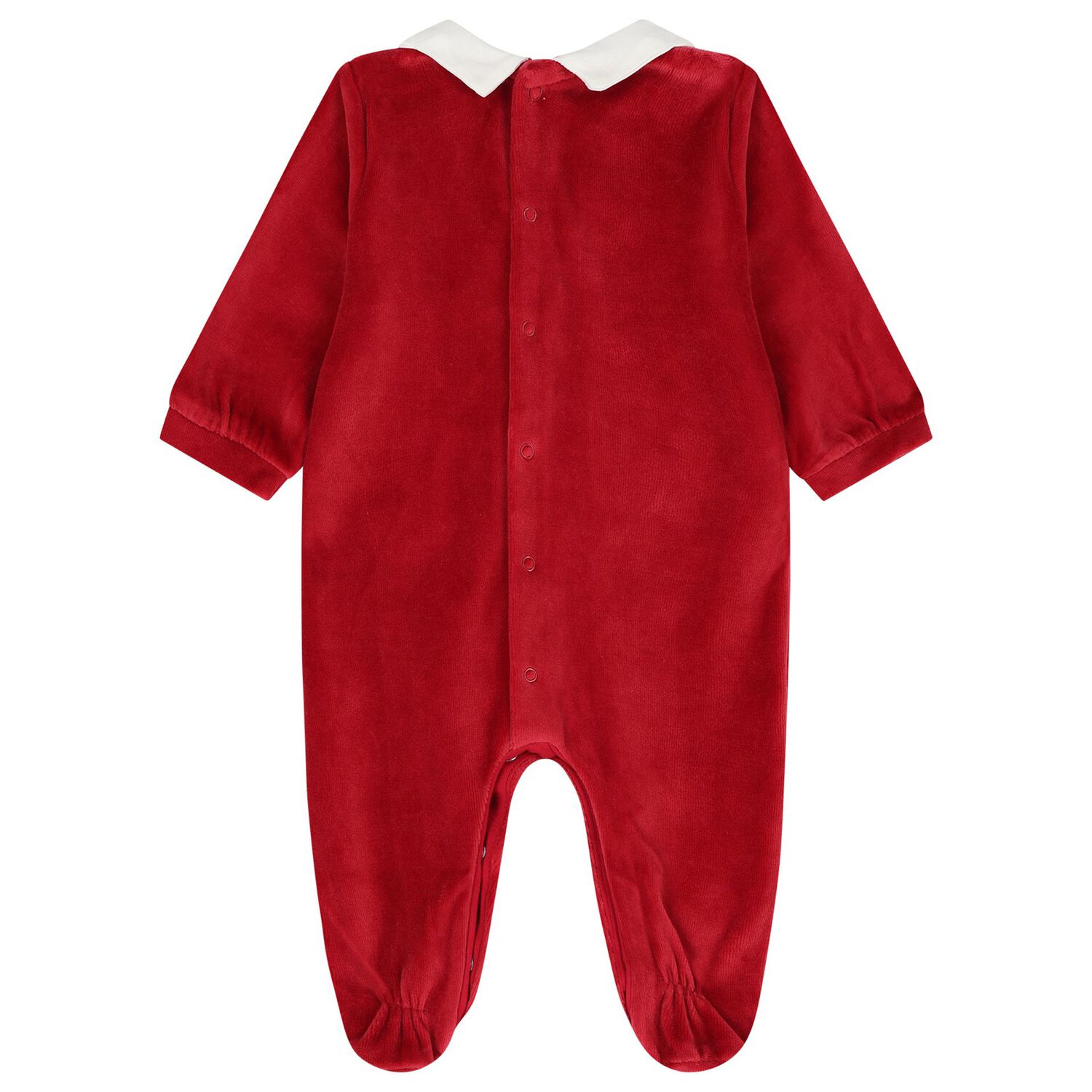 Baby Girls White & Red Babygrows ( 2-Pack ), 3, hi-res