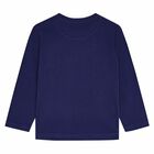 Boys Navy Jeep Long Sleeve Top, 2, hi-res
