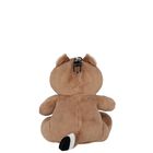 Brown Logo Red Panda Keyring, 1, hi-res