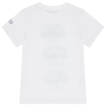 Boys White Logo T-Shirt