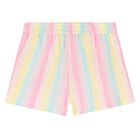 Younger Girls Rainbow Shorts Set, 1, hi-res