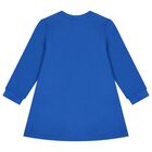 Girls Blue Heart Dress Set, 1, hi-res