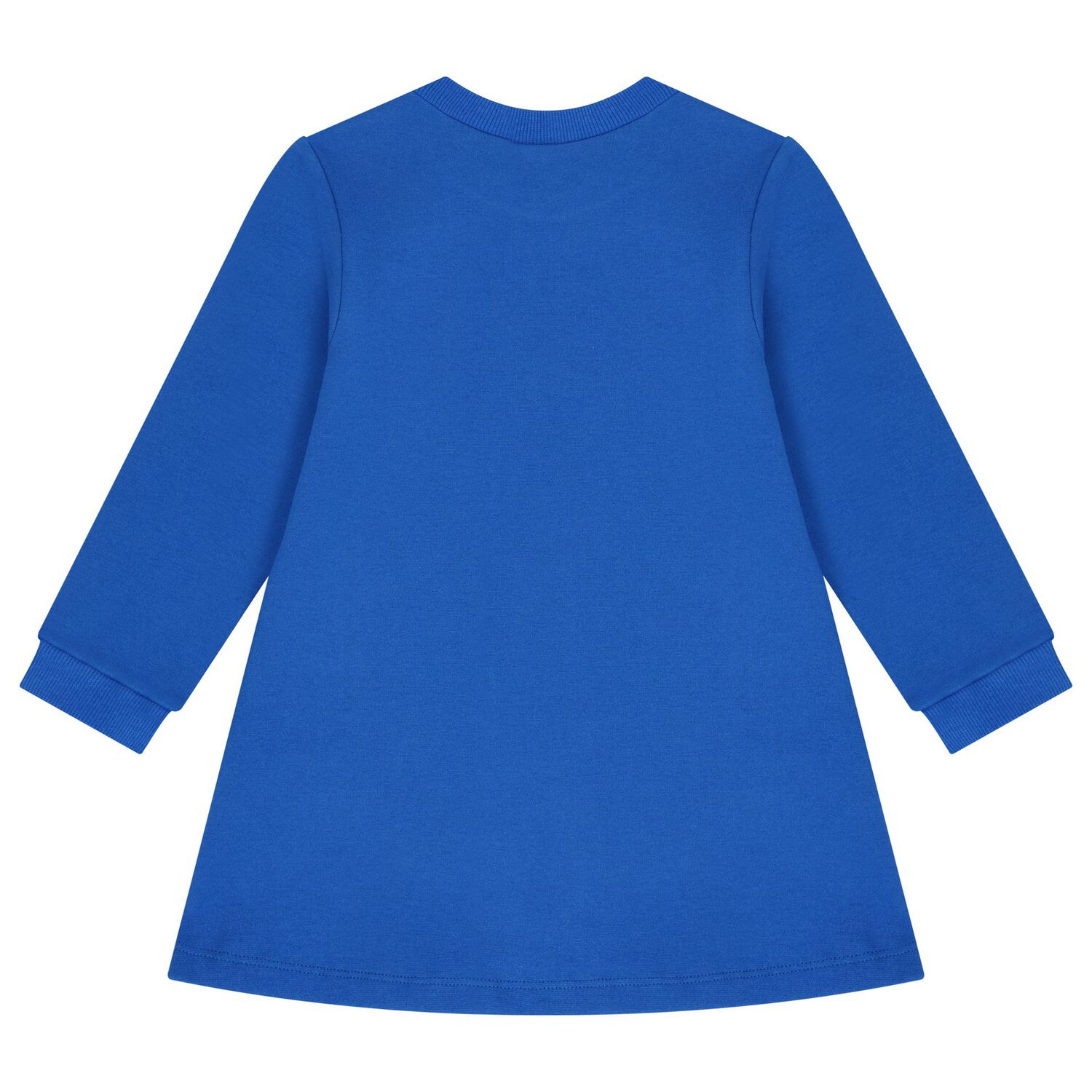 Girls Blue Heart Dress Set, 1, hi-res