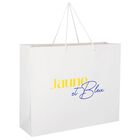 Ivory & Blue Baby Blanket & Bunny Comforter Gift Set, 2, hi-res