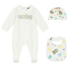Ivory Logo Babygrow Gift Set, 1, hi-res