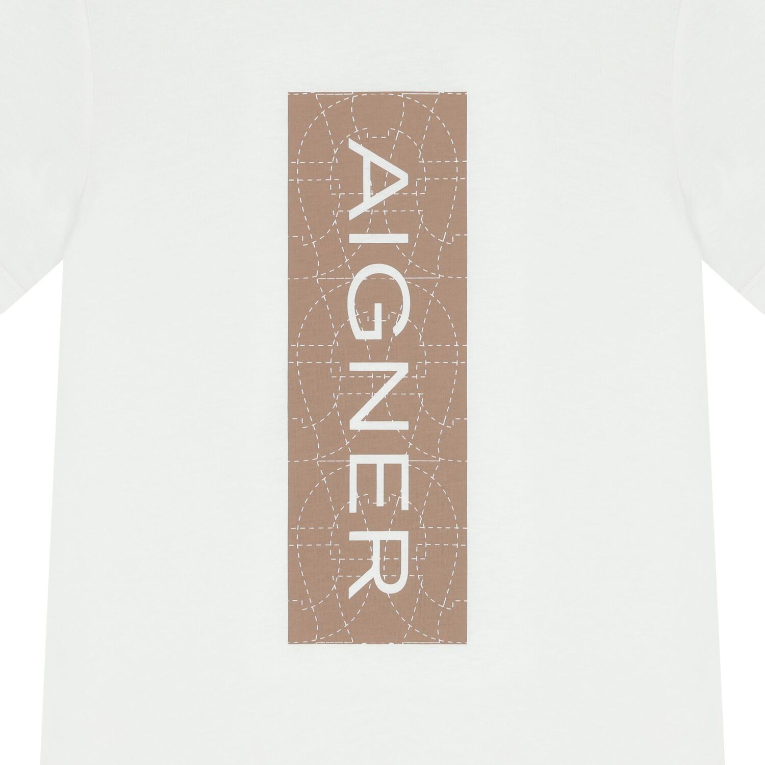 Boys White Logo T-Shirt, 2, hi-res