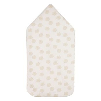 Ivory & Beige Boke Flower Reversible Baby Nest