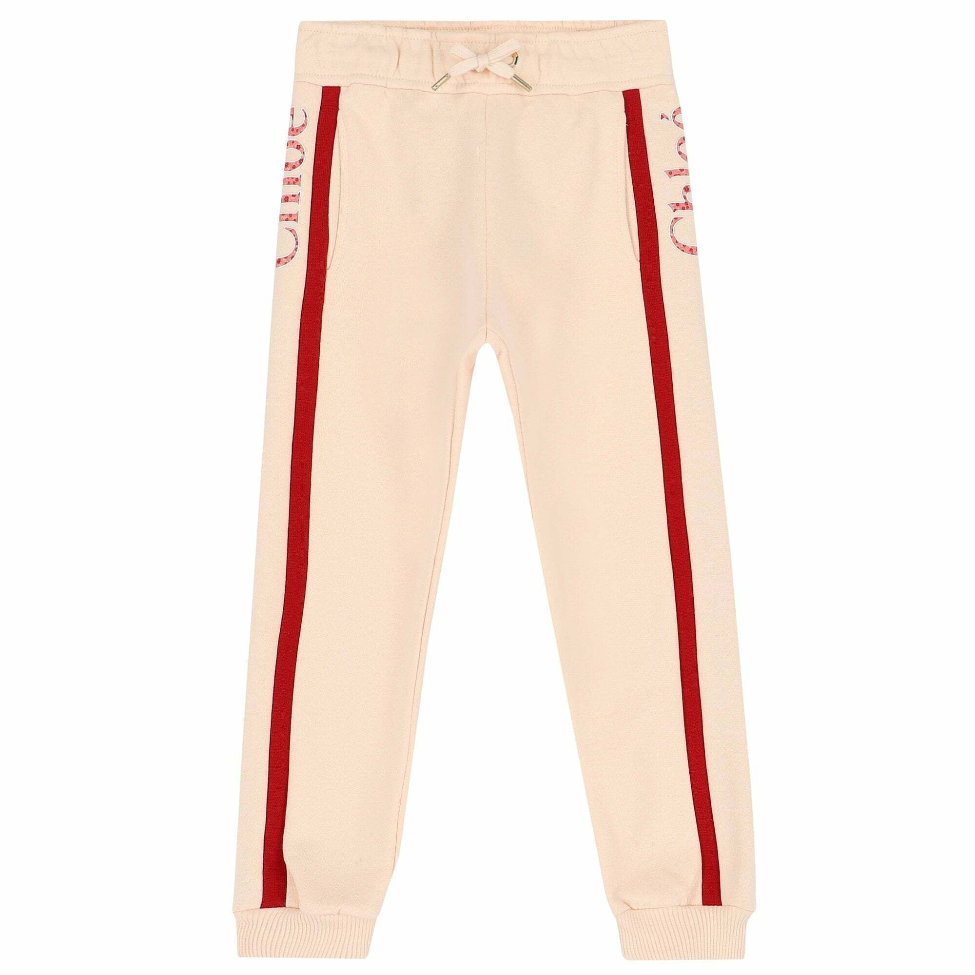Pale pink joggers deals