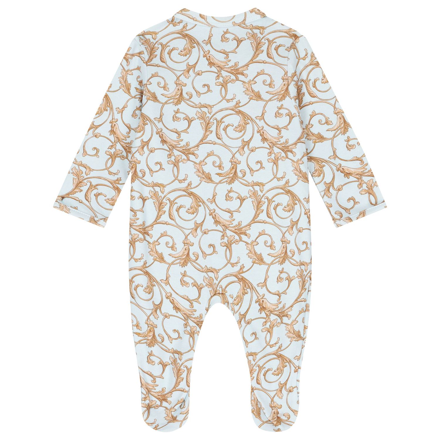 Baby Boys Blue & Gold Babygrow Gift Set, 1, hi-res