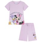 Girls Purple Disney Shorts Set, 1, hi-res