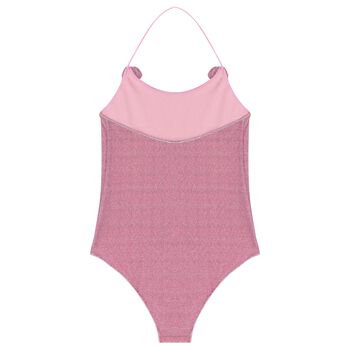 Girls Pink Lumiere Swimsuit