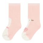 Baby Girls Pink & Ivory Socks ( 4-Pack ), 2, hi-res