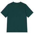 Boys Green Logo T-Shirt, 1, hi-res