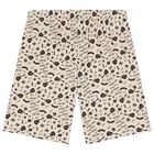 Boys Beige Paul Frank Shorts Set, 1, hi-res