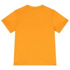 Boys Orange Logo T-Shirt, 2, hi-res