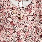 Girls Pink Logo Ruffled Dress, 1, hi-res
