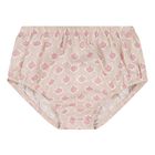 Baby Girls Beige Dress Set, 2, hi-res