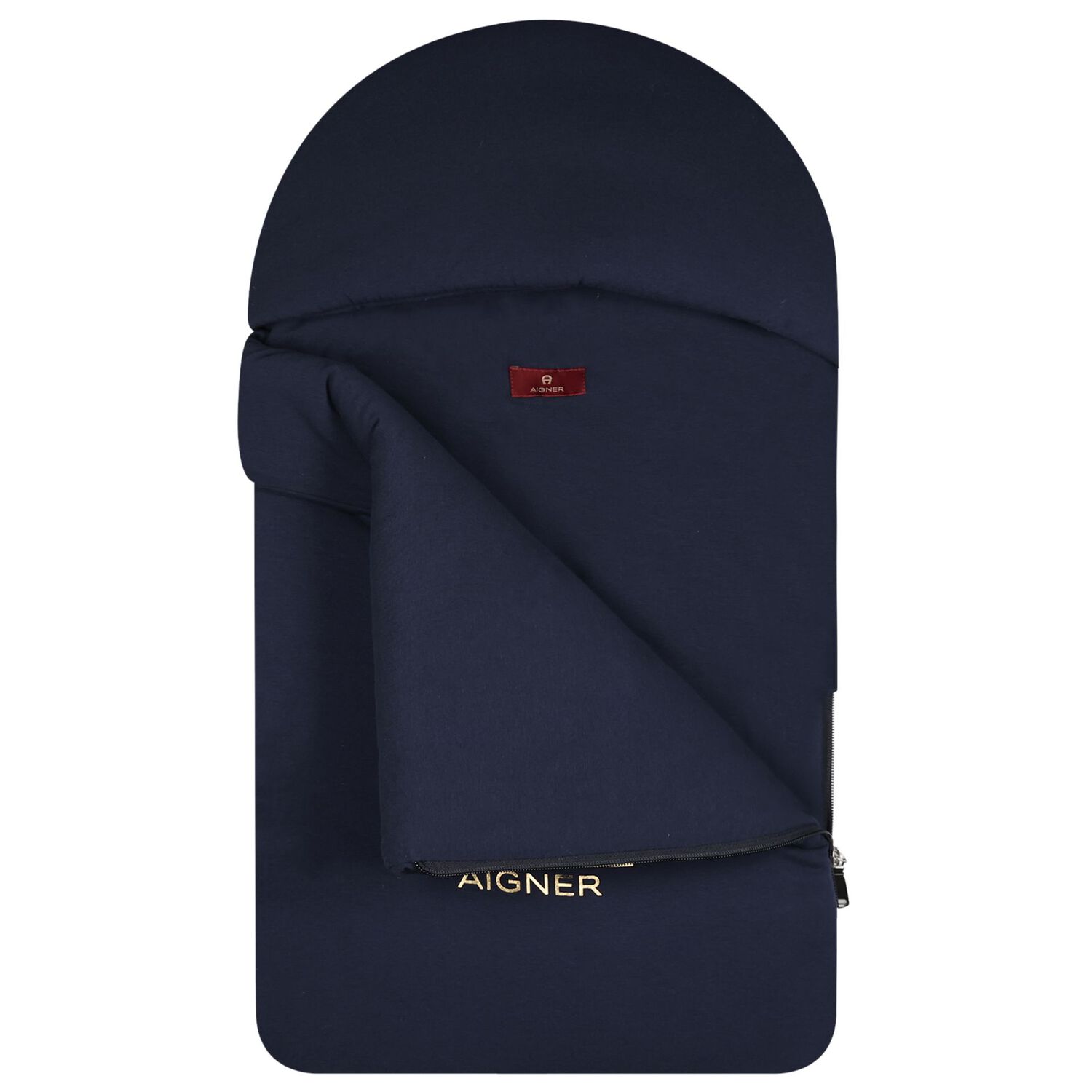Baby Boys Navy Blue & Gold Logo Nest , 3, hi-res
