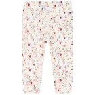 Younger Girls Ivory Trousers Set, 1, hi-res