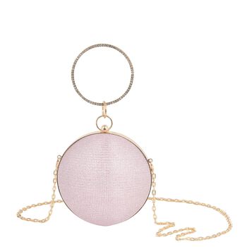 Girls Pink & Gold Ball Bag
