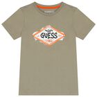 Boys Grey Logo T-Shirt, 2, hi-res