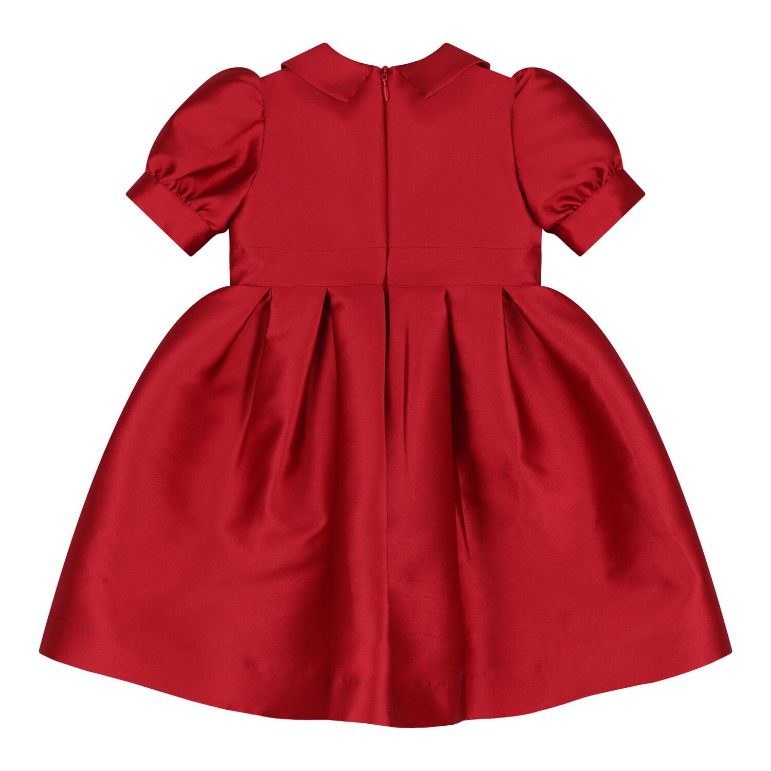 Baby Girls Red Flower Dress Set, 1, hi-res