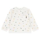 Baby Boys Ivory & Green Tracksuits ( 2 Pack ), 1, hi-res