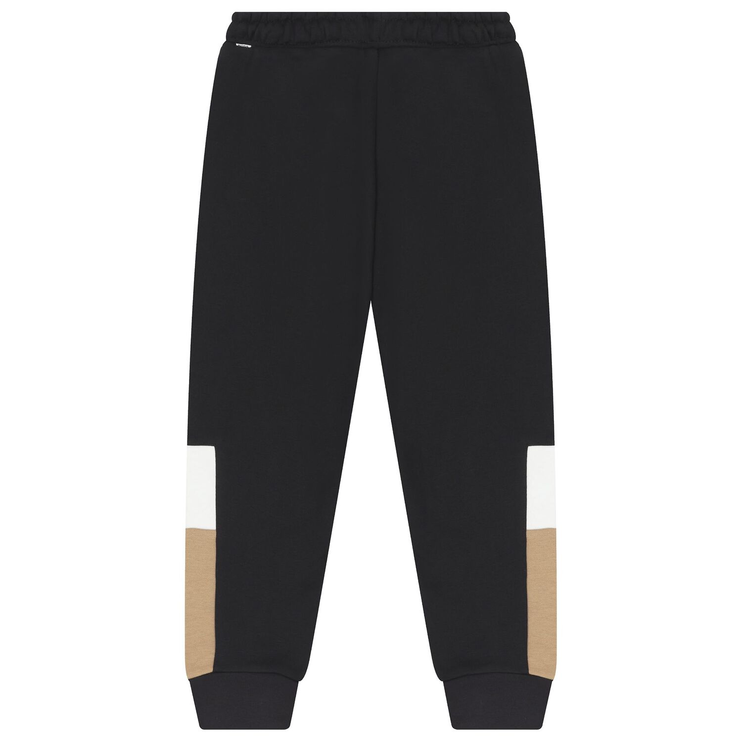Boys Black Logo Joggers, 4, hi-res