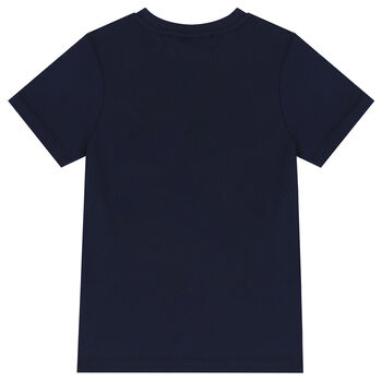 Boys Navy Logo T-Shirt