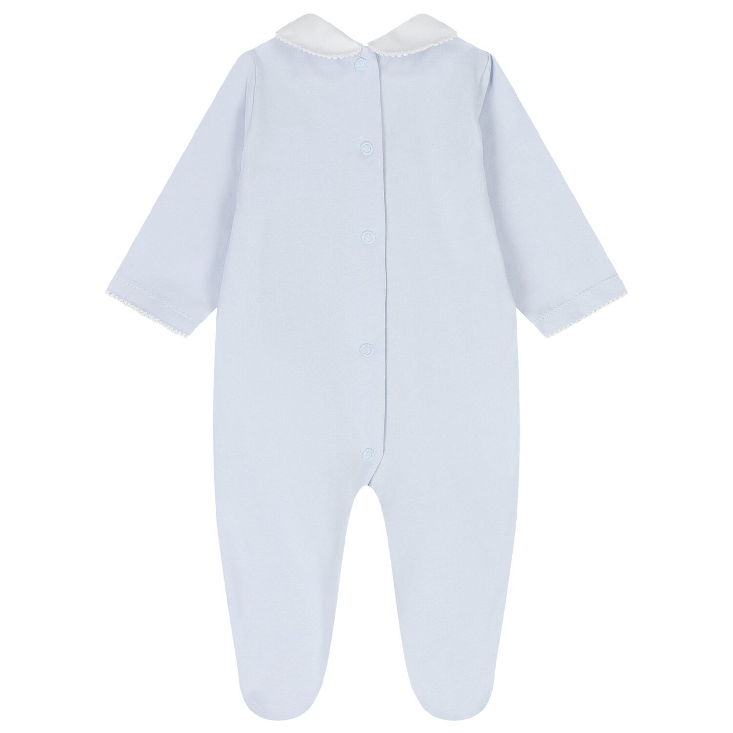 Baby Boys Blue & White Babygrow Gift Set, 2, hi-res