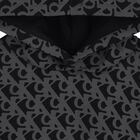 Boys Black & Grey Logo Hooded Top, 1, hi-res