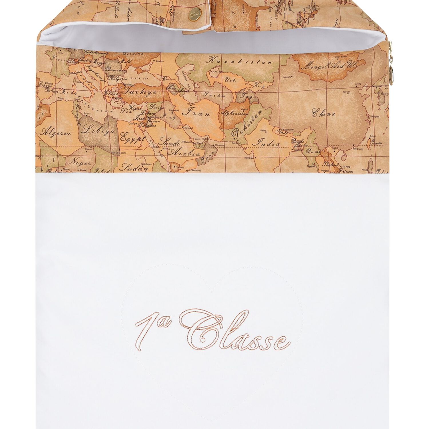 مدس بنات بطبعة خريطة باللون البيج و الأبيض, 1, hi-res