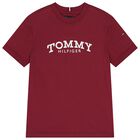 Boys Red Logo T-Shirt, 3, hi-res