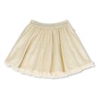 Girls Gold Metallic Tulle Skirt, 1, hi-res