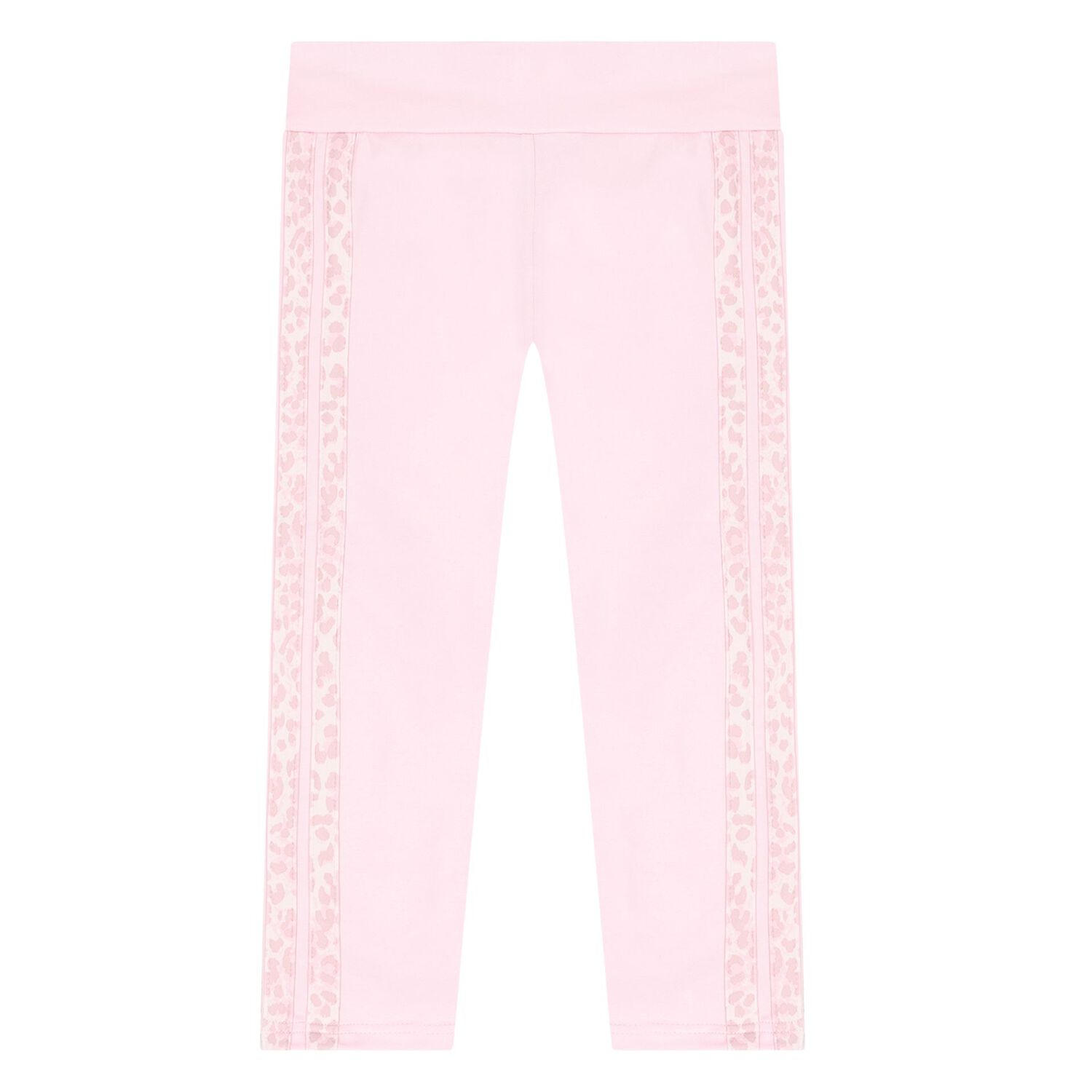Younger Girls Pink Logo Tracksuit, 1, hi-res