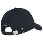 Boys Navy Blue Logo Cap, 1, hi-res