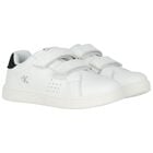 White Logo Trainers, 1, hi-res