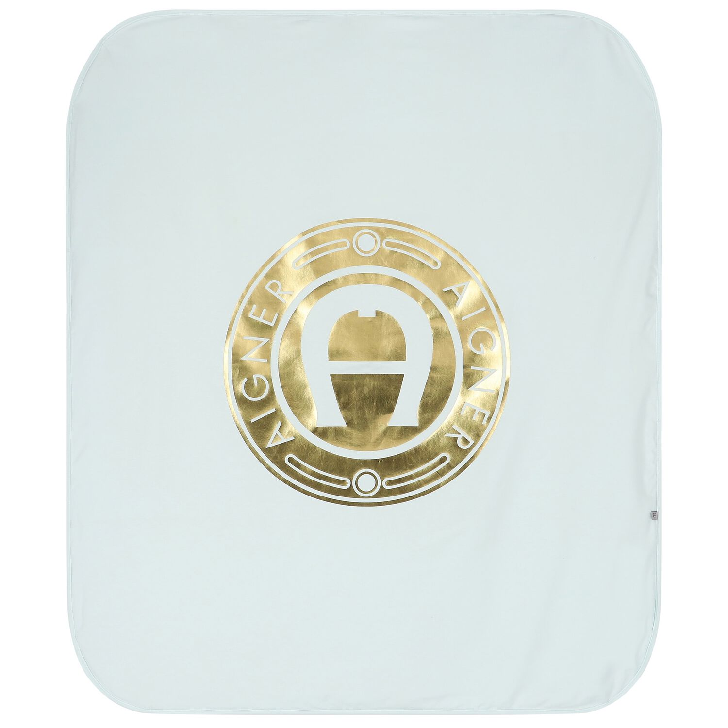 بطانية أولاد بالشعار بالألوان الأزرق والذهبى, 2, hi-res image number null